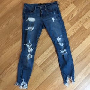 Express distress denim